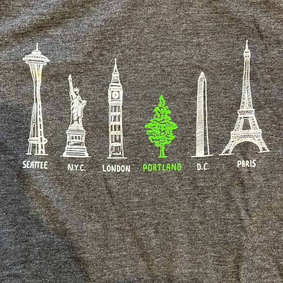 Portland Sweatshirt and t-shirt - XS Grey - Picture 8 of 8